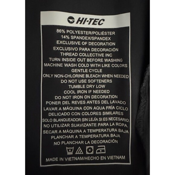 Hi-Tec Womens Size Medium Black Polo Dress Comfort Relaxed Flowy Short Sleeve - Picture 7 of 9